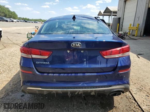 2019 Kia Optima LX with VIN 5XXGT4L3XKG356671, listed as a Copart auction lot 60761284 with 0 mi miles and Salvage Title. Bid and sale history available at carsss.com. Image 6.