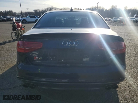 2014 Audi S4 Premium Plus with VIN WAUDGAFL2EA137976, listed as a Copart auction lot 88178545 with 118,180 mi miles and Salvage Title. Bid and sale history available at carsss.com. Image 6.