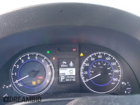 2015 Infiniti Q40 with VIN JN1CV6AP8FM501297, listed as a IAAI auction lot 42035310 with 294,962 mi miles. Bid and sale history available at carsss.com. Image 7.