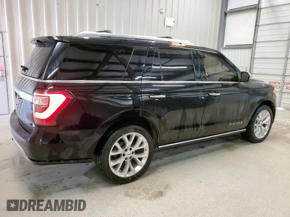 2018 Ford Expedition Platinum with VIN 1FMJU1MT3JEA17670, listed as a Copart auction lot 58159755 with 191,773 mi miles and Clean title. Bid and sale history available at DreamBid. Image 3.