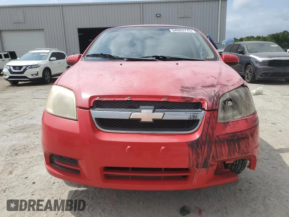 2009 Chevrolet Aveo 1LT z VIN KL1TD56E39B310766, wystawiony jako Copart lot #54663775 z przebiegiem 153 920 mil mil oraz Szkody całkowita. Historia ofert i sprzedaży dostępna na DreamBid. Obrazek 5.