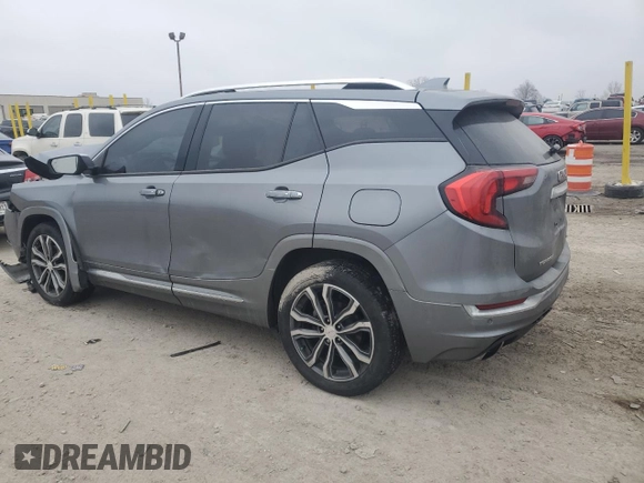 2019 GMC Terrain Denali with VIN 3GKALXEX5KL265114, listed as a Copart auction lot 44833985 with 140,867 mi miles and Salvage Title. Bid and sale history available at carsss.com. Image 2.