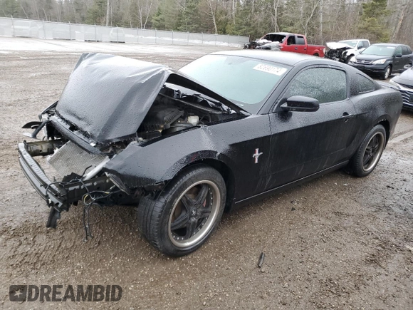 2014 Ford Mustang V6 with VIN 1ZVBP8AM9E5220605, listed as a Copart auction lot 82690174 with 99,331 mi miles and Clean Title. Bid and sale history available at carsss.com. Image 1.