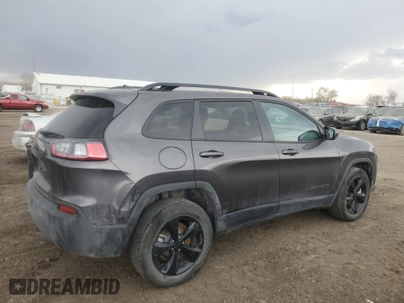 2023 Jeep Cherokee Altitude Lux with VIN 1C4PJMMBXPD101581, listed as a Copart auction lot 49298345 with 28,852 mi miles and Salvage Title. Bid and sale history available at carsss.com. Image 3.