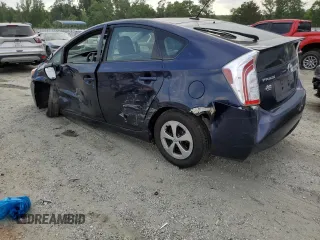 2015 Toyota Prius Four with VIN JTDKN3DU9F0449727, listed as a Copart auction lot 57883005 with 101,835 mi miles and Salvage title. Bid and sale history available at DreamBid. Image 2.
