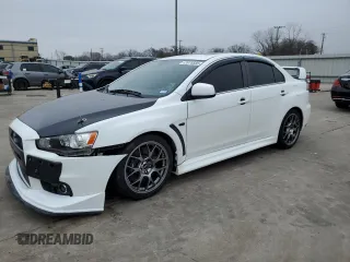 2010 Mitsubishi Lancer Evolution MR with VIN JA32W5FV3AU031761, listed as a Copart auction lot 43976685 with 85,688 mi miles and Clean Title. Bid and sale history available at carsss.com. Image 1.