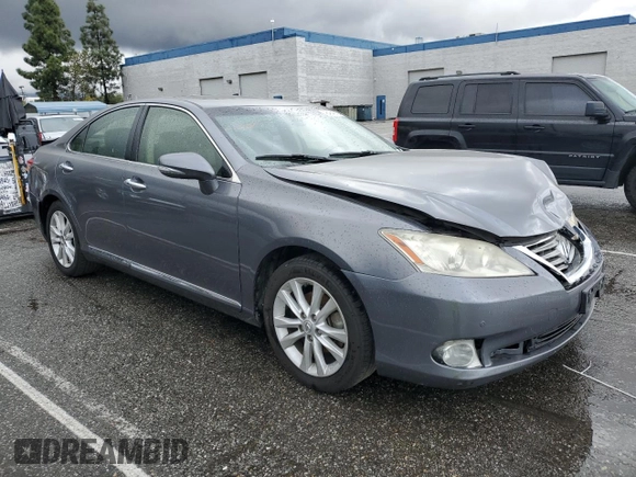 2012 Lexus ES with VIN JTHBK1EG8C2505032, listed as a Copart auction lot 48464585 with 152,642 mi miles and Salvage Title. Bid and sale history available at carsss.com. Image 4.
