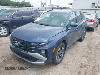 2025 Hyundai Tucson SEL with VIN 5NMJB3DE0SH460252, listed as a IAAI auction lot 42116807 with 15,959 mi miles. Bid and sale history available at carsss.com. Image 2.