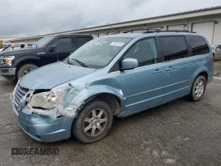 2010 Chrysler Town & Country Touring with VIN 2A4RR5D19AR170145, listed as a Copart auction lot 54665135 with 184,351 mi miles and Salvage Title. Bid and sale history available at DreamBid. Image 1.