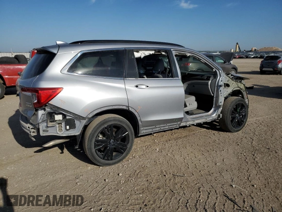 2021 Honda Pilot Special Edition with VIN 5FNYF6H23MB066124, listed as a Copart auction lot 56281095 with 42,825 mi miles and Salvage title. Bid and sale history available at DreamBid. Image 3.