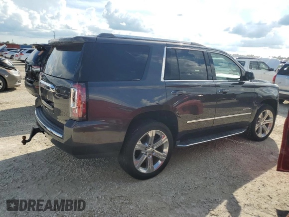 2017 GMC Yukon Denali with VIN 1GKS1CKJ9HR243427, listed as a Copart auction lot 74090204 with 0 mi miles and Non Repairable. Bid and sale history available at carsss.com. Image 3.