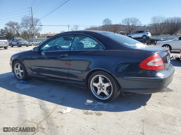 2004 Mercedes-Benz CLK-Class 5.0L with VIN WDBTJ75J74F107438, listed as a Copart auction lot 46294475 with 149,566 mi miles and Clean Title. Bid and sale history available at carsss.com. Image 2.