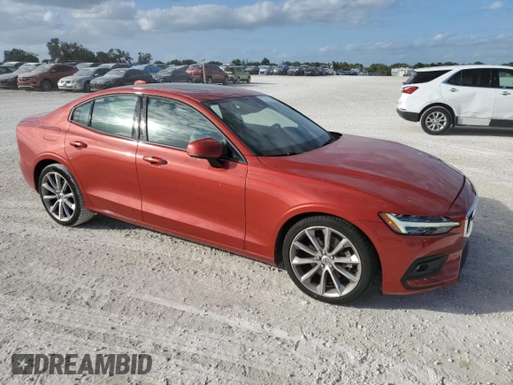 2021 Volvo S60 Momentum with VIN 7JR102FK0MG093125, listed as a Copart auction lot 73811103 with 0 mi miles. Bid and sale history available at carsss.com. Image 4.