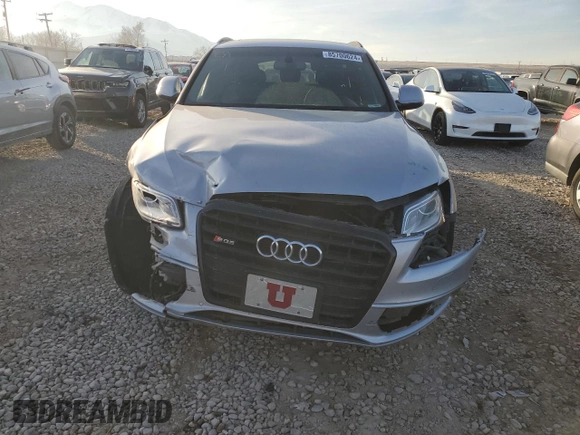 2016 Audi SQ5 Premium Plus with VIN WA1CCAFP5GA120888, listed as a Copart auction lot 85700624 with 91,082 mi miles and Salvage Title. Bid and sale history available at carsss.com. Image 5.