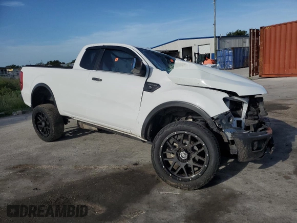 2019 Ford Ranger XL with VIN 1FTER1EHXKLB12127, listed as a Copart auction lot 63377465 with Not provided miles and Non repairable. Bid and sale history available at DreamBid. Image 4.