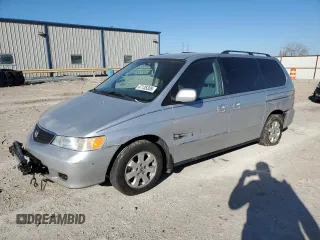 2003 Honda Odyssey EX-L with VIN 5FNRL18943B157513, listed as a Copart auction lot 47135305 with 199,079 mi miles and Salvage Title. Bid and sale history available at DreamBid. Image 1.