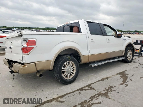 2012 Ford F-150 XL with VIN 1FTFW1CF3CKD29461, listed as a Copart auction lot 53370405 with 0 mi miles and Salvage Title. Bid and sale history available at carsss.com. Image 3.