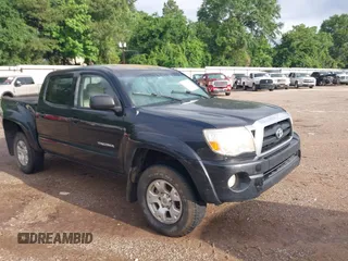 2008 Toyota Tacoma PreRunner with VIN 3TMJU62N78M069989, listed as a IAAI auction lot 42135836 with 163,231 mi miles and . Bid and sale history available at DreamBid. Image 1.
