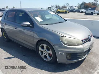 2010 Volkswagen GTI with VIN WVWGD7AJ1AW428984, listed as a IAAI auction lot 41978881 with 192,027 mi miles and . Bid and sale history available at DreamBid. Image 1.