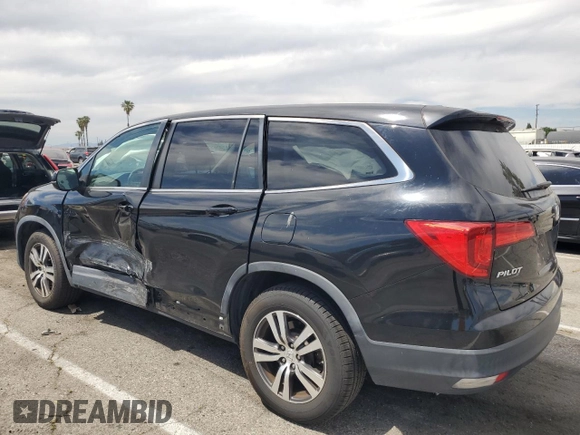 2017 Honda Pilot EX-L with VIN 5FNYF5H50HB000771, listed as a Copart auction lot 52611255 with 84,922 mi miles and Salvage Title. Bid and sale history available at carsss.com. Image 2.