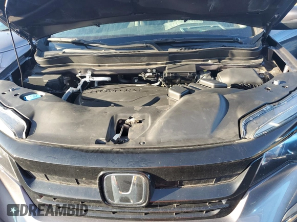 2022 Honda Pilot Special Edition with VIN 5FNYF5H27NB001160, listed as a Copart auction lot 75033674 with Not Provided miles and Salvage Title. Bid and sale history available at DreamBid. Image 12.