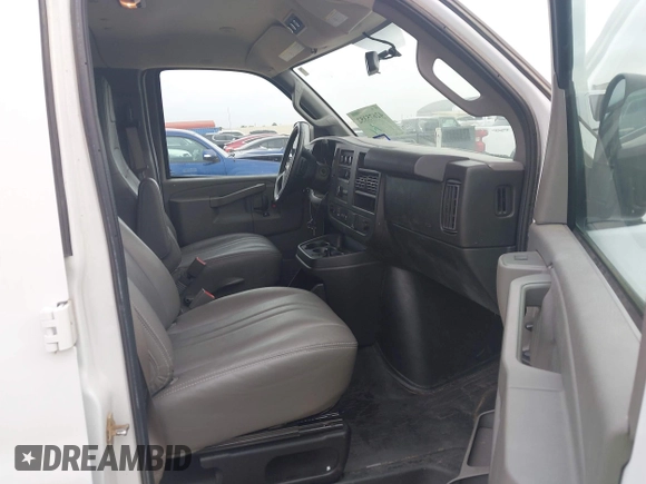 2020 Chevrolet Express Passenger LS with VIN 1GAZGNFG7L1241548, listed as a IAAI auction lot 42675352 with 9,651 mi miles and . Bid and sale history available at DreamBid. Image 5.