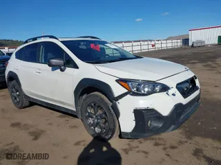 2021 Subaru Crosstrek Sport with VIN JF2GTHSC1MH298224, listed as a IAAI auction lot 41745782 with 52,012 mi miles. Bid and sale history available at carsss.com. Image 1.