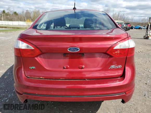 2014 Ford Fiesta SE with VIN 3FADP4BJ0EM195411, listed as a Copart auction lot 54027415 with 0 mi miles and Salvage Title. Bid and sale history available at carsss.com. Image 6.