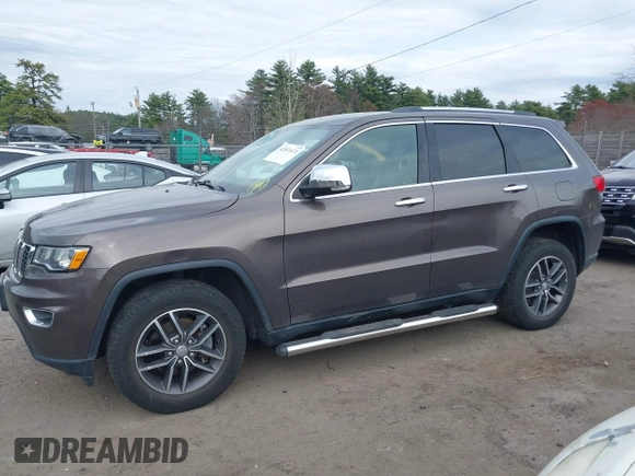 2018 Jeep Grand Cherokee Limited z VIN 1C4RJFBG4JC268356, wystawiony jako IAAI lot #42071471 z przebiegiem 120 083 mil mil oraz . Historia ofert i sprzedaży dostępna na DreamBid. Obrazek 14.