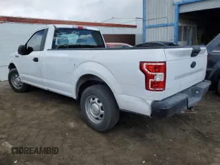 2018 Ford F-150 XL with VIN 1FTMF1C5XJKD81584, listed as a Copart auction lot 48009665 with 96,612 mi miles and Salvage title. Bid and sale history available at DreamBid. Image 2.