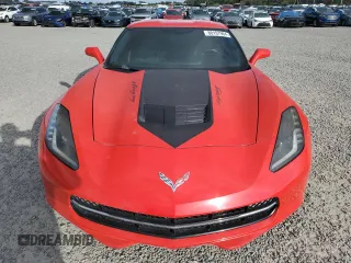 2015 Chevrolet Corvette Z51 1LT with VIN 1G1YH2D73F5100421, listed as a Copart auction lot 80197904 with 0 mi miles and Salvage Title. Bid and sale history available at carsss.com. Image 5.