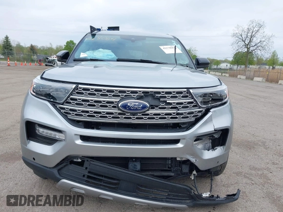 2024 Ford Explorer Limited with VIN 1FMSK8FH1RGA28064, listed as a IAAI auction lot 42170663 with 133,346 mi miles. Bid and sale history available at carsss.com. Image 12.