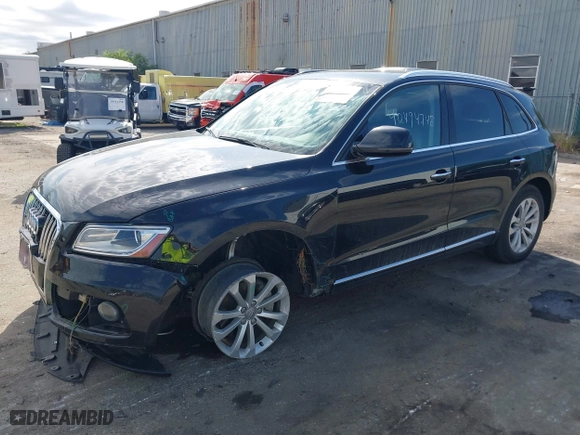 2017 Audi Q5 Premium with VIN WA1C2AFP1HA058751, listed as a IAAI auction lot 40494748 with 67,877 mi miles. Bid and sale history available at carsss.com. Image 17.