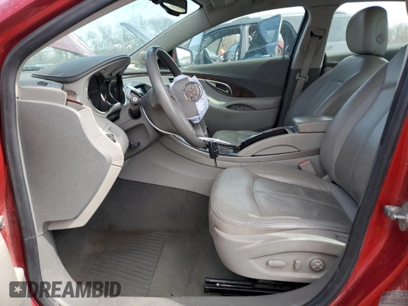 2012 Buick LaCrosse Leather with VIN 1G4GC5ER8CF297803, listed as a Copart auction lot 51279375 with 150,688 mi miles and Salvage title. Bid and sale history available at DreamBid. Image 7.
