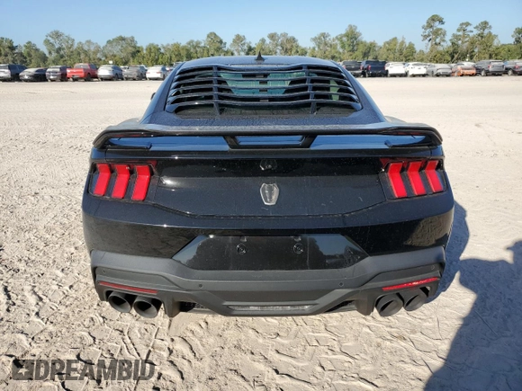 2024 Ford Mustang Dark Horse with VIN 1FA6P8R0XR5501426, listed as a Copart auction lot 76090874 with 0 mi miles and Salvage Title. Bid and sale history available at carsss.com. Image 6.