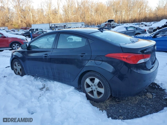 2013 Hyundai Elantra Limited with VIN KMHDH4AE8DU883190, listed as a Copart auction lot 41463115 with 201,483 mi miles and Clean Title. Bid and sale history available at carsss.com. Image 2.