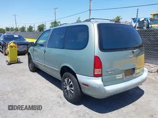 1997 Nissan Quest XE z VIN 4N2DN1111VD809200, wystawiony jako IAAI lot #42478371 z przebiegiem 123 414 mil mil oraz . Historia ofert i sprzedaży dostępna na DreamBid. Obrazek 3.