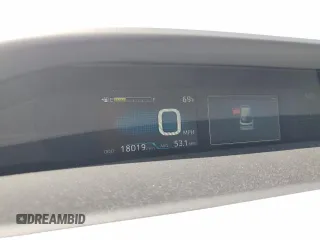 2019 Toyota Prius LE with VIN JTDL9RFU7K3002024, listed as a Copart auction lot 56579145 with 18,019 mi miles and Salvage Title. Bid and sale history available at DreamBid. Image 9.