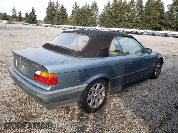 1994 BMW 3 Series 318iC with VIN WBABK532XREC82743, listed as a Copart auction lot 77685874 with 194,919 mi miles and Salvage Title. Bid and sale history available at carsss.com. Image 3.