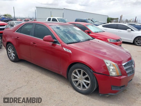 2009 Cadillac CTS RWD w/1SB with VIN 1G6DU57V090146810, listed as a IAAI auction lot 41907133 with 120,108 mi miles. Bid and sale history available at carsss.com. Image 1.