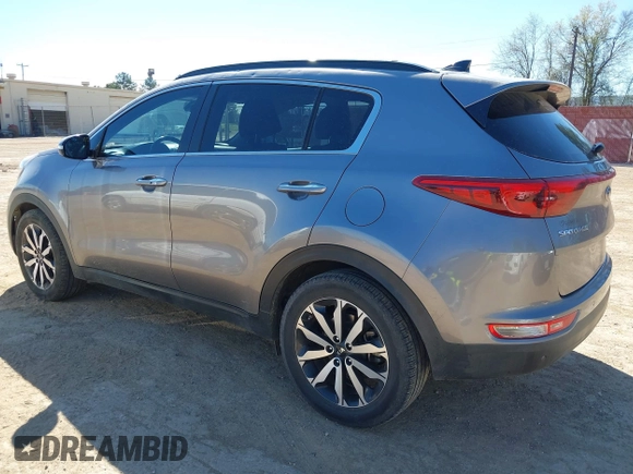 2018 Kia Sportage EX with VIN KNDPN3ACXJ7353395, listed as a IAAI auction lot 41868475 with 86,831 mi miles and . Bid and sale history available at DreamBid. Image 3.