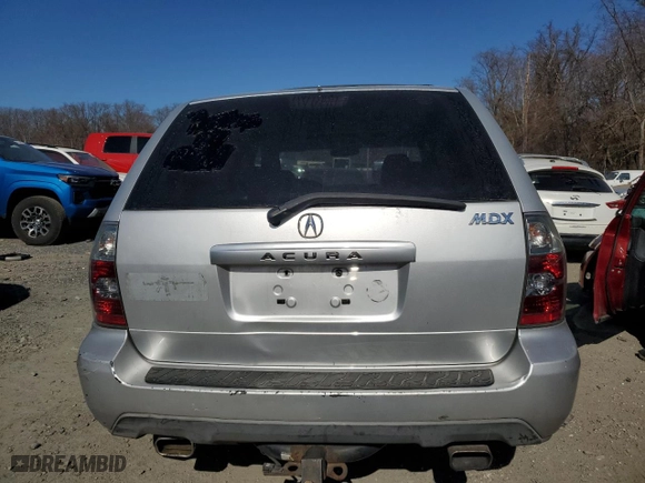2005 Acura MDX Touring with VIN 2HNYD186X5H502534, listed as a Copart auction lot 48124035 with 0 mi miles and Salvage Title. Bid and sale history available at carsss.com. Image 6.