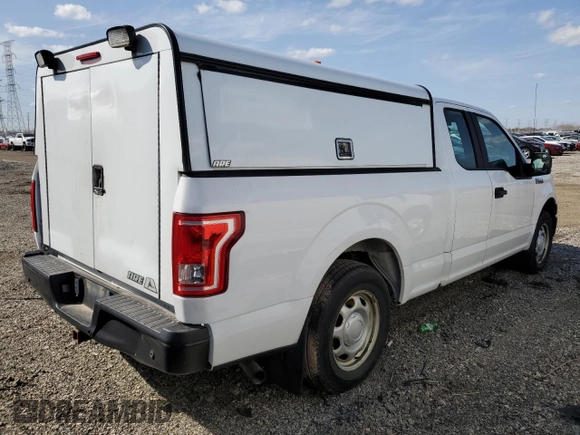 2016 Ford F-150 XL with VIN 1FTEX1C87GKF58080, listed as a Copart auction lot 51315305 with 120,008 mi miles and Clean Title. Bid and sale history available at carsss.com. Image 3.
