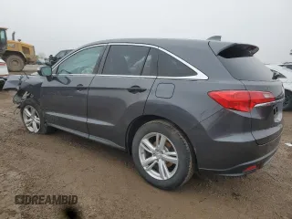 2014 Acura RDX Tech Pkg with VIN 5J8TB4H54EL022976, listed as a Copart auction lot 43689255 with 0 mi miles and Salvage Title. Bid and sale history available at carsss.com. Image 2.