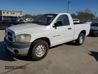 2006 Dodge 1500 ST z VIN 1D7HA16N26J194502, wystawiony jako Copart lot #80725544 z przebiegiem 149 865 mil mil oraz Czysty tytuł • Clean title. Historia ofert i sprzedaży dostępna na DreamBid. Obrazek 1.