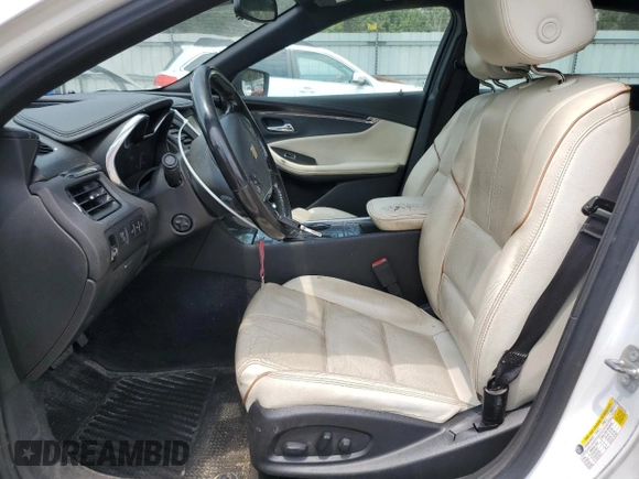 2018 Chevrolet Impala Premier with VIN 2G1125S32J9107778, listed as a Copart auction lot 63850775 with 231,406 mi miles and Salvage title. Bid and sale history available at DreamBid. Image 7.