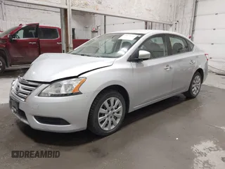 2013 Nissan Sentra SR with VIN 3N1AB7AP7DL677500, listed as a IAAI auction lot 42079188 with 105,649 mi miles and . Bid and sale history available at DreamBid. Image 2.