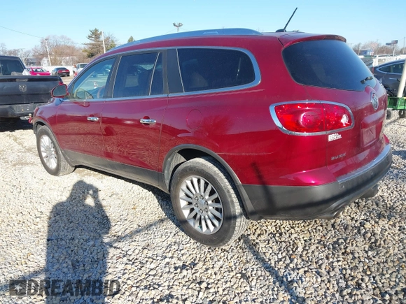 2010 Buick Enclave CXL w/1XL with VIN 5GALRBED8AJ212006, listed as a IAAI auction lot 41752852 with 126,722 mi miles. Bid and sale history available at carsss.com. Image 3.