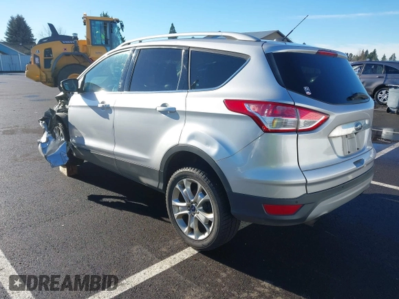 2014 Ford Escape Titanium with VIN 1FMCU9J94EUD01966, listed as a IAAI auction lot 41226043 with 132,730 mi miles. Bid and sale history available at carsss.com. Image 3.