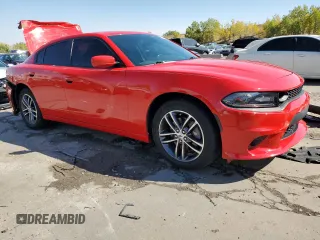 2019 Dodge Charger SXT with VIN 2C3CDXJG7KH542298, listed as a Copart auction lot 75131744 with 68,638 mi miles and Salvage Title. Bid and sale history available at DreamBid. Image 4.